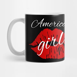 American Girl Mug